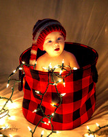 Kase_1st Christmas_Plaid Bucket_Bright_12252023-4337