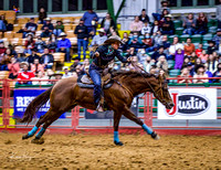 Cowtown Rodeo-Barrels_running home