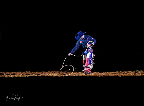 Cowtown Rodeo-Trick Roping-Walk the Dog-6